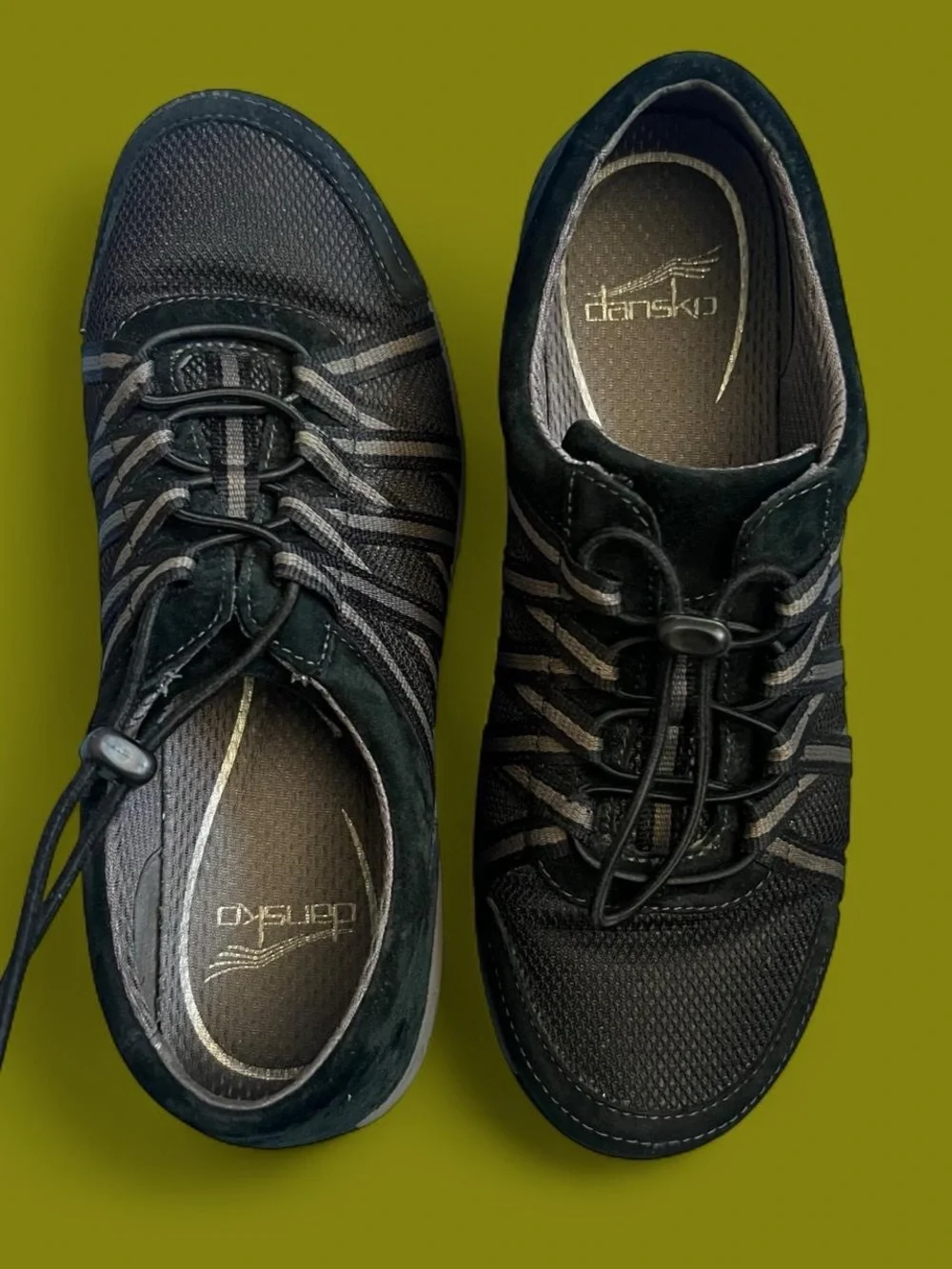 Dansko Black Casual Slip-On Sneakers